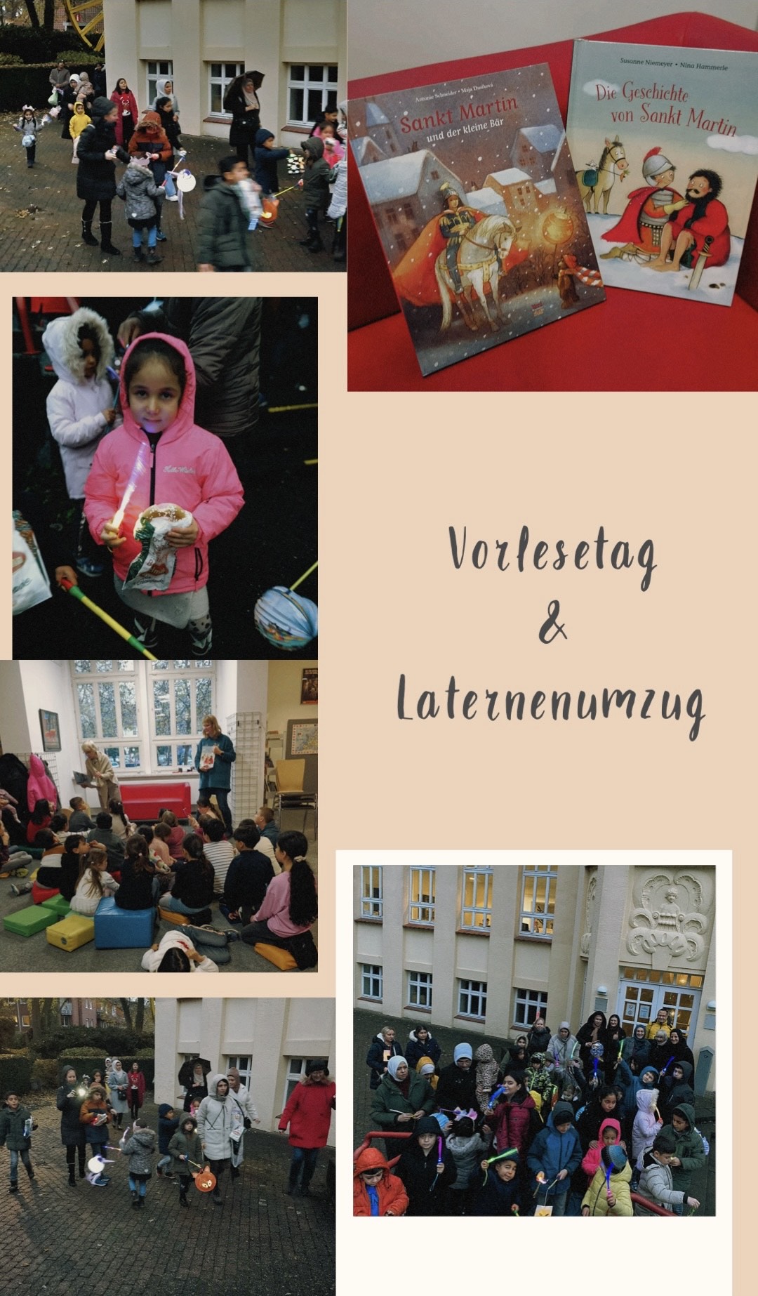 Vorlesenachmittag-Laternenumzug