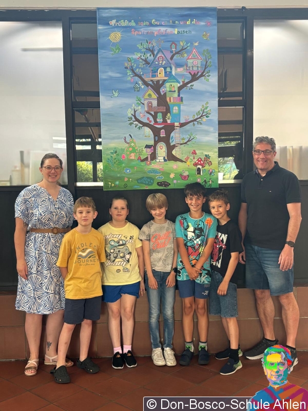 Kunstwerk für die Don-Bosco-Schule